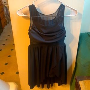 Beautiful Balera dance dress, Navy blue, size large child